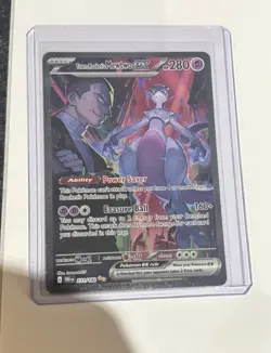 Team Rocket's Mewtwo EX 231/182 Sv10: Destined Rivals SIR - Near Mint Pokemon - Image 3