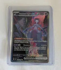 Team Rocket's Mewtwo ex SIR 231/182 Sv10: Destined Rivals Pokemon! Near Mint - Image 1