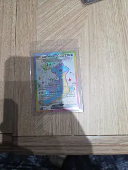 Lapras Ex 158/142 - Super Rare - Stellar Crown - Full Art Pokemon TCG NM - Image 1