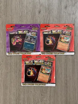 Pokemon TCG 3x Ascended Heroes 3 Pack Blister Pack • Gastly & Charmander bundles - Image 1