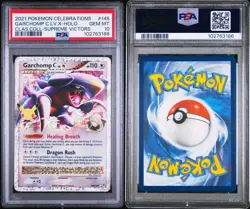 PSA 10 GEM MINT Garchomp C LV.X 145/147 Celebrations Classic Coll. Holo Pokemon - Image 3