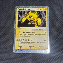 Pokemon TCG Electabuzz EX Ruby & Sapphire 97/109 holo ultra rare 2003 LP - Image 1