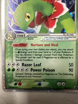 Meganium ex 106/115 Unseen Forces Holo - Pokemon LP English - Image 4