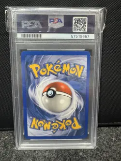 2005 Pokemon EX Unseen Forces Meganium ex holo 106/115 PSA 9 Mint - Image 2