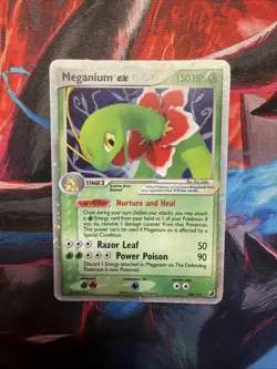 Pokemon TCG Meganium EX 106/115 Unseen Forces Holo Rare - Image 2