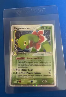 Meganium ex 106/115 Unseen Forces Holo Rare Pokemon TCG LP/NM - Image 1