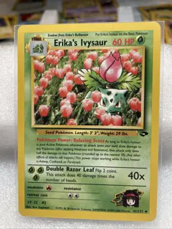 Pokemon TCG Erika's Ivysaur Gym Challenge Card 41/132 - Image 2