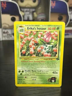 Pokemon TCG Gym Challenge - Erika's Ivysaur #41/132 - Non Holo Uncommon Card - Image 1
