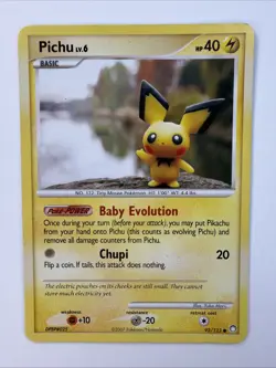 Mysterious Treasures Pokemon TCG Pichu 93/123 Non Holo - Image 1