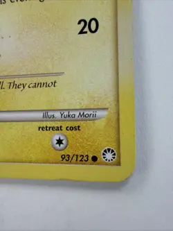 Mysterious Treasures Pokemon TCG Pichu 93/123 Non Holo - Image 4