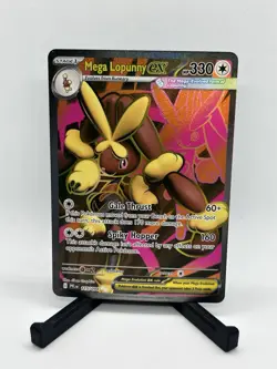 Mega Lopunny ex Pokemon TCG Full Art Ultra Rare Phantasmal Flames 115/094 .1 - Image 1