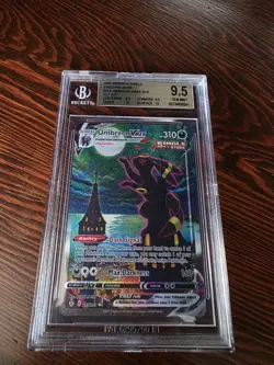Pokemon Beckett BGS 9.5 Umbreon VMAX Alternate Art 215/203 Moonbreon - Image 1