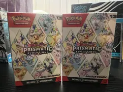 Pokemon TCG: Prismatic Evolutions - Booster Bundle Lot of 2 - Image 1