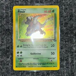 Vintage Pokemon Jungle Pinsir 9/64 Holo Rare LP Great Condition - Image 2