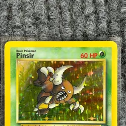 Vintage Pokemon Jungle Pinsir 9/64 Holo Rare LP Great Condition - Image 5