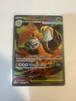 Mega Camerupt ex 156/132 Full Art Mega Evolutions Pokemon 2025 Near Mint - Image 1