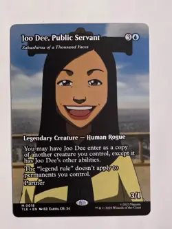Joo Dee, Public Servant - Sakashima of a Thousand Faces (Borderless) Avatar NM - Image 1