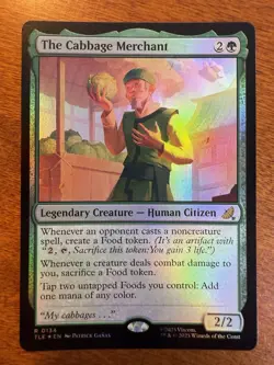 The Cabbage Merchant FOIL MTG Avatar The Last Airbender Eternal NM-M 134 - Image 1