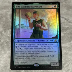 The Cabbage Merchant Avatar: The Last Airbender: Eternal-Legal Foil MTG - Image 1