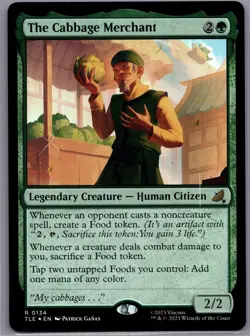 The Cabbage Merchant - Foil R MTG Avatar: The Last Airbender: Eternal M/NM 0134 - Image 1
