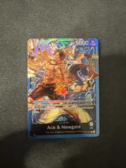 Ace and Newgate ST22-001 Leader (from Starter Deck ST22) One Piece - English - Image 1
