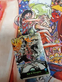One Piece TCG Ace and Newgate Leader ST22-001 [PAR] Parallel Starter Deck ST22 - Image 1