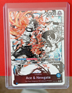 One Piece TCG Ace and Newgate Leader ST22-001 [Alt Art] Starter Deck ST22 - Image 1