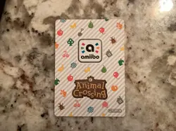 JOEY 266 Animal Crossing Amiibo Authentic Nintendo Mint Card From Series 3 - Image 2