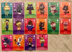 Nintendo Animal Crossing Amiibo SP Cards Authentic - Mint Condition - JP CARDS - Image 3