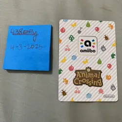 Raymond #431 Animal Crossing Amiibo Card Series 5 MINT NEVER SCANNED! - Image 2