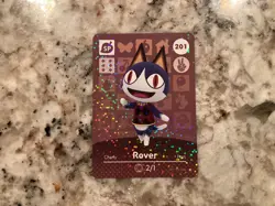 ROVER 201 Animal Crossing Amiibo Authentic Nintendo Mint Card From Series 3 - Image 1