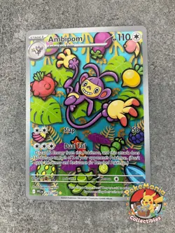 Ambipom Illustration Rare 107/094 Phantasmal Flames Pokemon Near Mint - Image 1