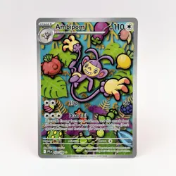Ambipom 107/094 Phantasmal Flames Illustration Rare Pokemon - Image 1