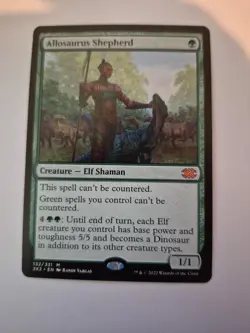 1x Allosaurus Shepherd Double Masters 2022 Regular 132 NM x1 - Image 1