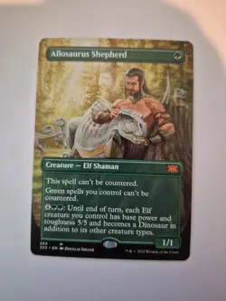 Allosaurus Shepherd (Borderless) #365 (NM) Double Masters 2022 2X2 Magic MTG NM - Image 1