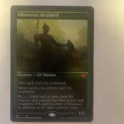 Allosaurus Shepherd (Foil Etched) Double Masters 2022 Foil - Image 1
