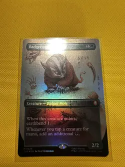 Magic The Gathering, Badger Mole Cub Full Art foil. Avatar The Last Airbender - Image 1