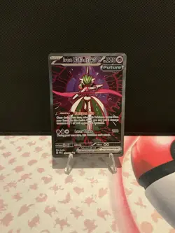 Pokemon Prismatic Evolutions Iron Valiant EX 157/131 Special Illustration Rare - Image 1