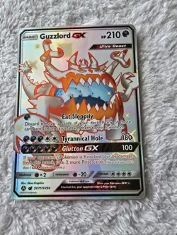 Guzzlord GX SV71/SV94 Pokemon TCG Hidden Fates: Shiny Vault NM Full Art - Image 1