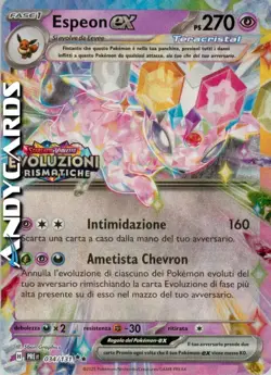 ESPEON ex 034/131 • Promo Stamped • Evoluzioni Prismatiche PRE POKEMON - Image 1