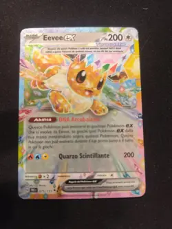 Carta Pokemon PSA EEVEE EX 075/131 SET EVOLUZIONI PRISMATICHE ITA PSA BGS HOLO V - Image 1