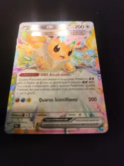 Carta Pokemon PSA EEVEE EX 075/131 SET EVOLUZIONI PRISMATICHE ITA PSA BGS HOLO V - Image 5