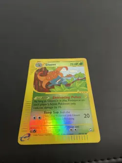 Pokemon TCG Gloom Reverse Holo Card 49/147 Aquapolis 2003 - Image 2