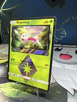 Shaymin 10/181 - Pokemon Card TCG - Team Up Holo Prism Rare Light Play - RARE - Image 4