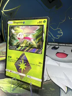 Shaymin 10/181 - Pokemon Card TCG - Team Up Holo Prism Rare Light Play - RARE - Image 5