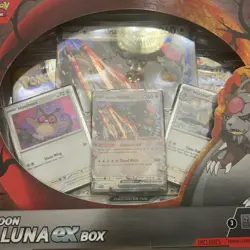 Pokemon Bloodmoon Ursaluna ex Box TCG Trading Card Game New Factory Sealed - Image 1