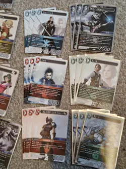 Final Fantasy Opus 10 TCG 39 Cards Bundle Duplicates Play Set Non Foil - Image 3