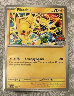 Pikachu - (World Championship 2025) -Scarlet & Violet Promo Cards #225 NM - Image 1
