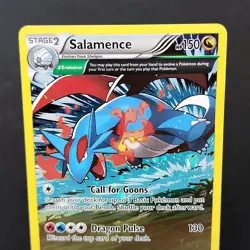 Salamence XY59 Holo Rare Pokemon TCG Card 2015 XY Black Star Promo NM - Image 4