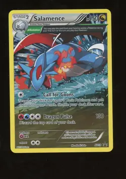 Salamence XY59 Full Art Holo Rare Black Star Promo Pokemon TCG 2015 Card - Image 1